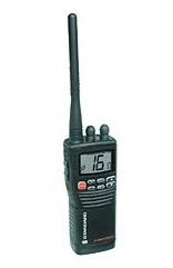standard horizon handheld vhf hx350 marine radio
