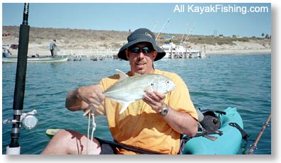kayak fishing jack fish
