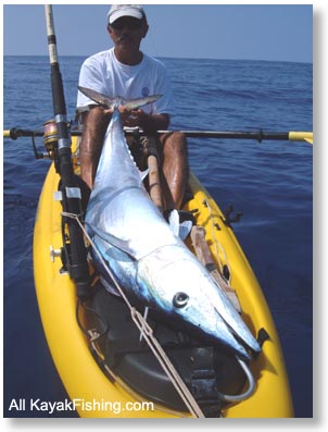 kayak fishing ono